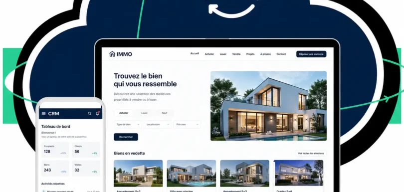 Logiciel & CRM immobilier pour les agences immobilières en Tunisie